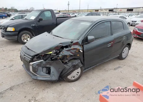 2024 Mitsubishi Mirage Es/Le from USA, damaged, VIN ML32AUHJ7RH035419